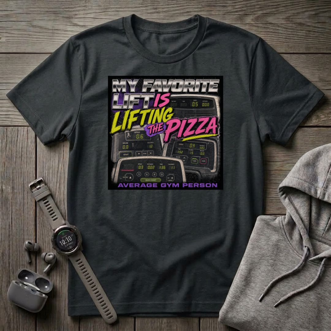 Lifting the Pizza T-Shirt