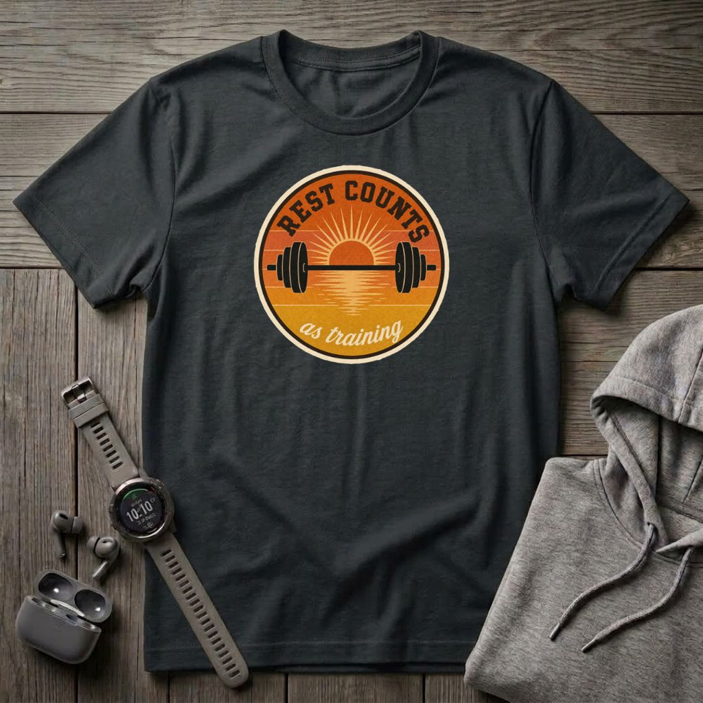 rest Counts as Training T-Shirt