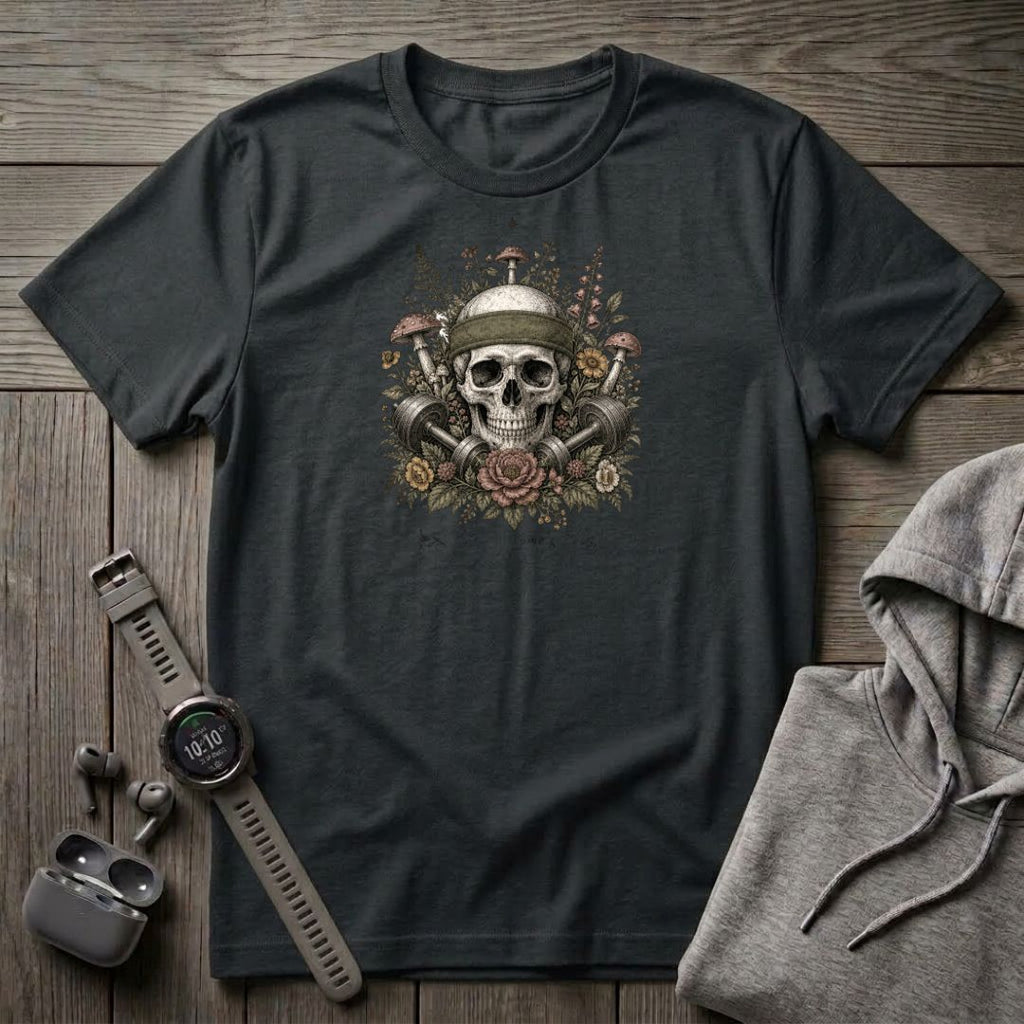 Skull and Mushroms T-Shirt