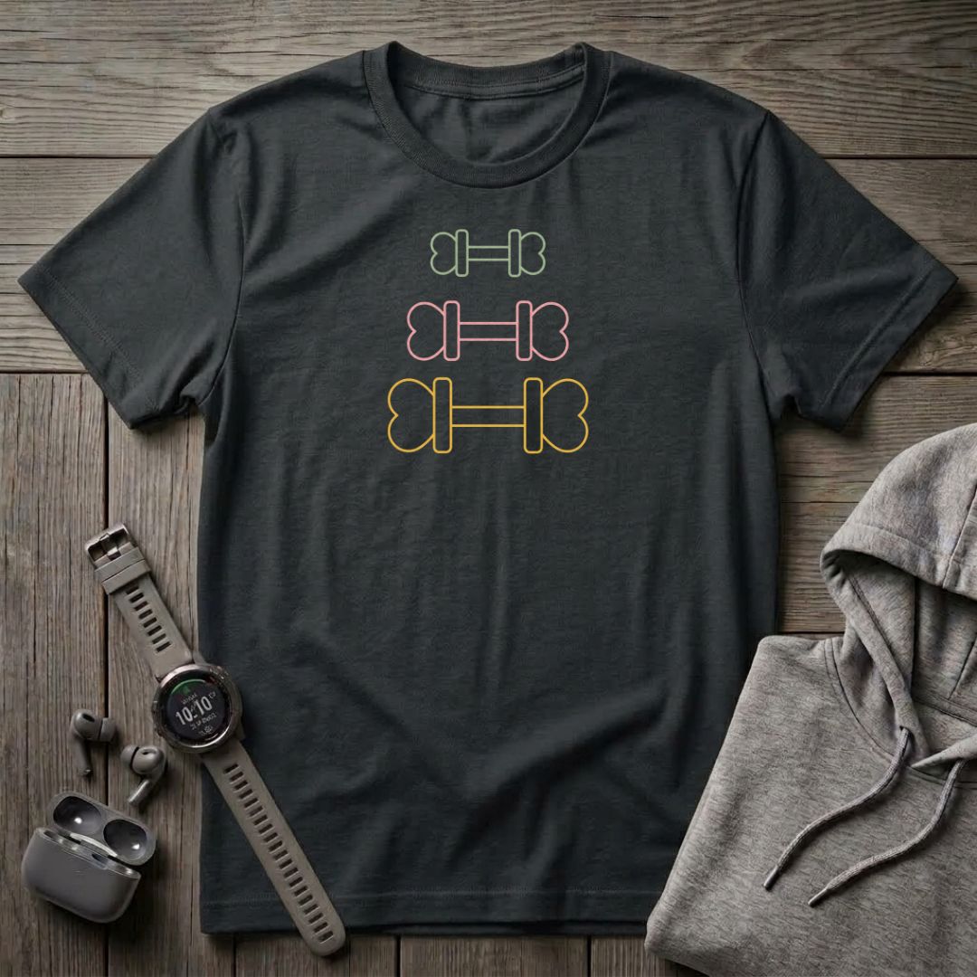 Heart Barbell T-Shirt