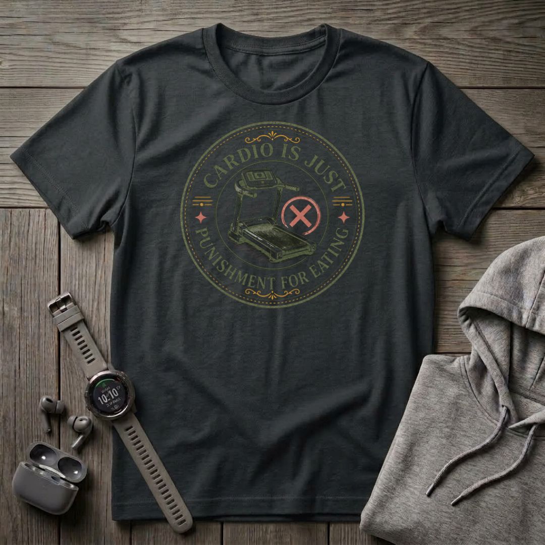 Cardio is Just Punishment for Eating T-Shirt