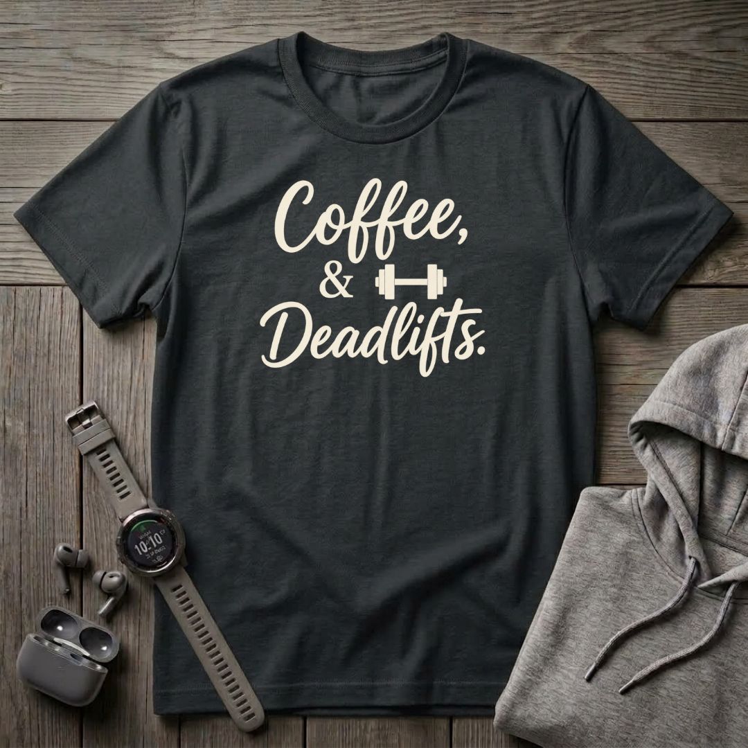 Coffee and Deadlifts T-Shirt
