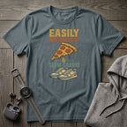 Easily Motivated by Pizza T-Shirt