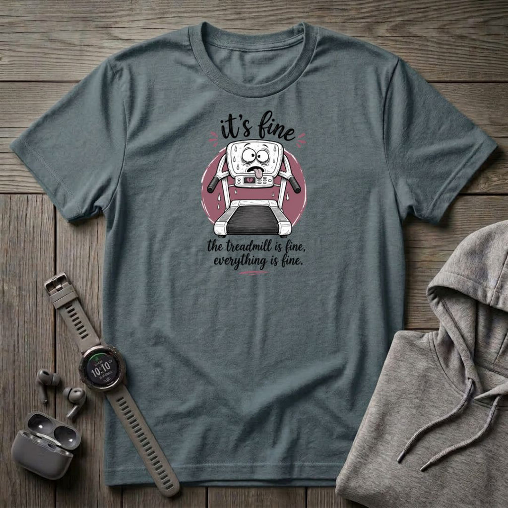 It's Fine, The Treadmill is Fine T-Shirt