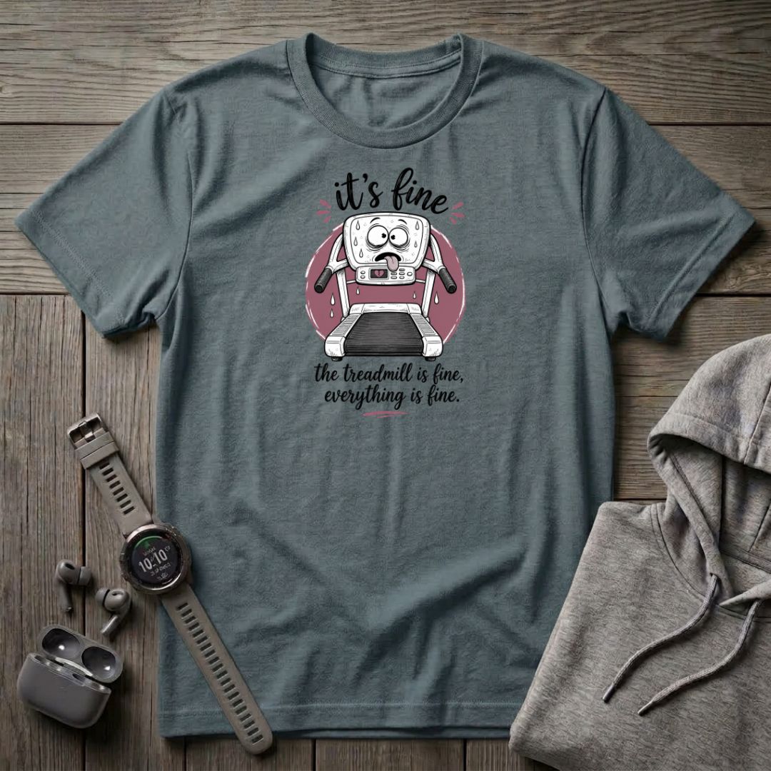 It's Fine, The Treadmill is Fine T-Shirt
