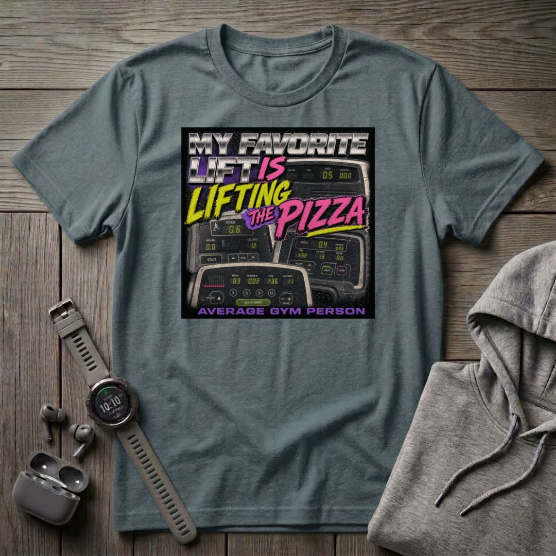 Lifting the Pizza T-Shirt