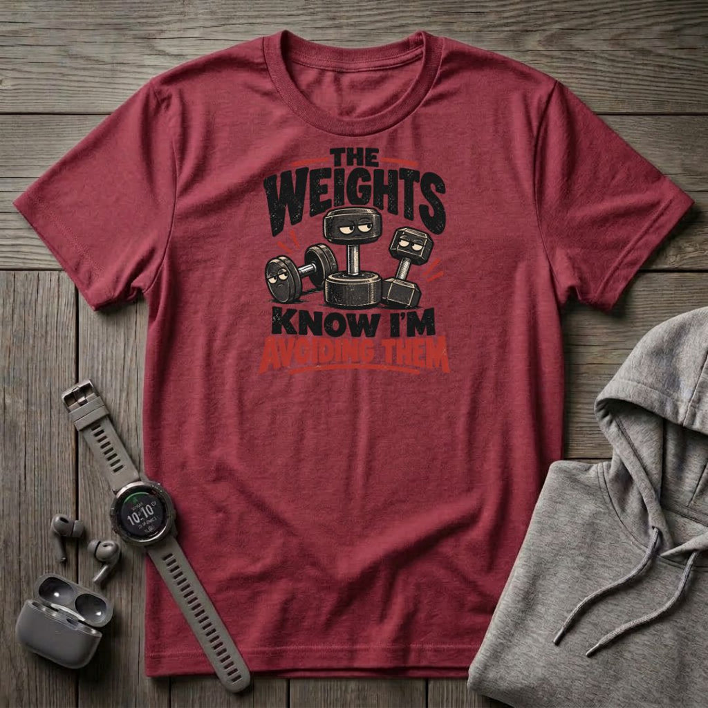 Avoiding Weights T-Shirt