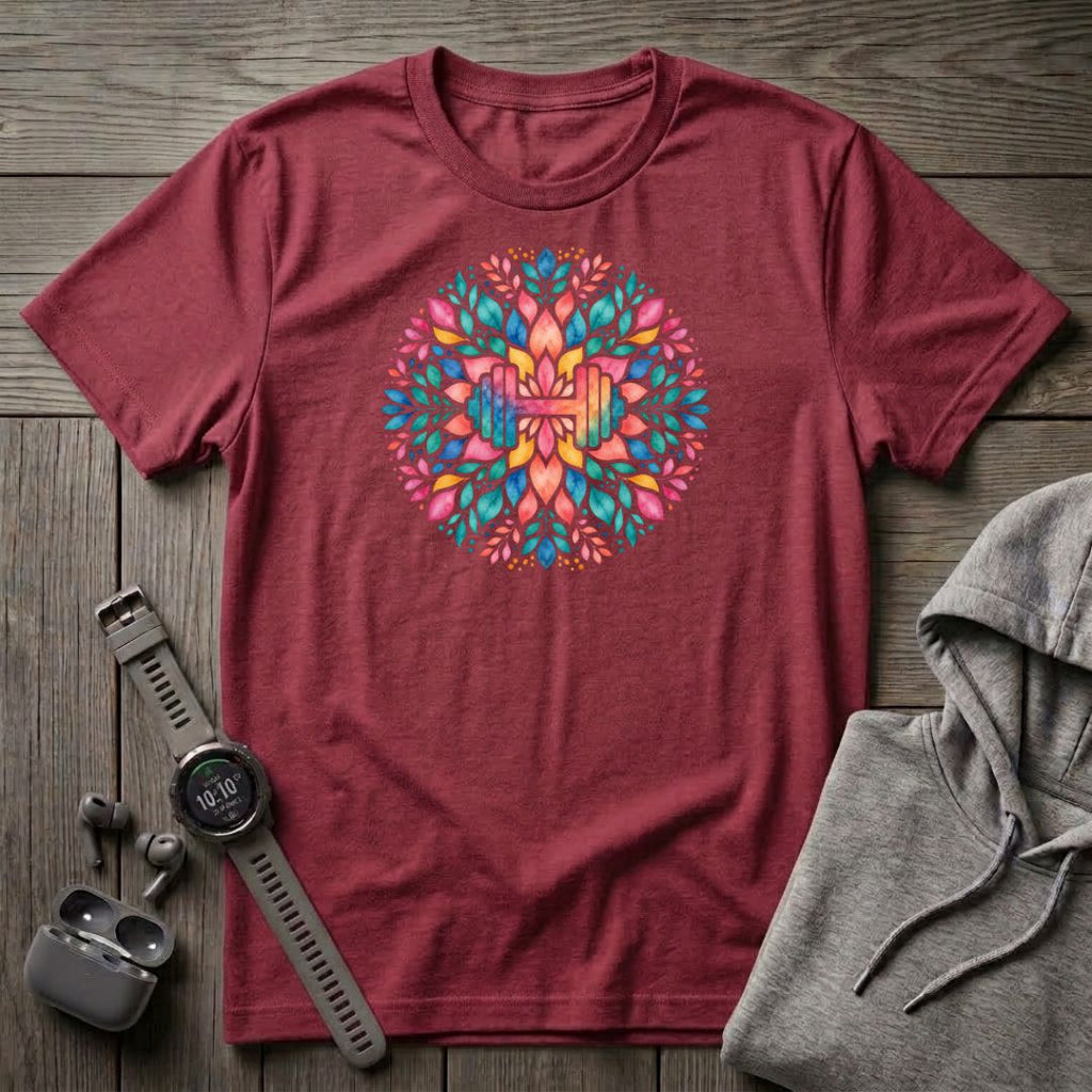 Barbell Art T-Shirt