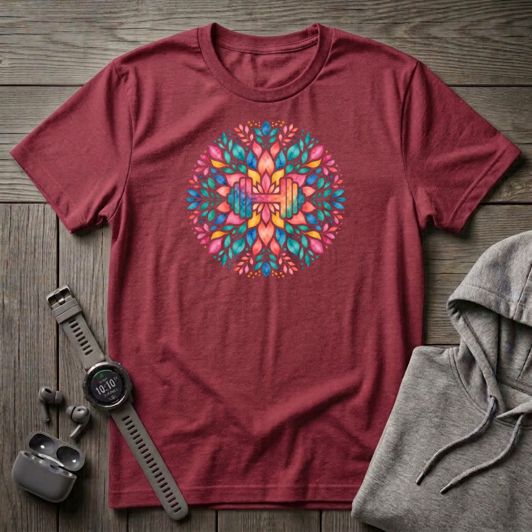 Barbell Art T-Shirt