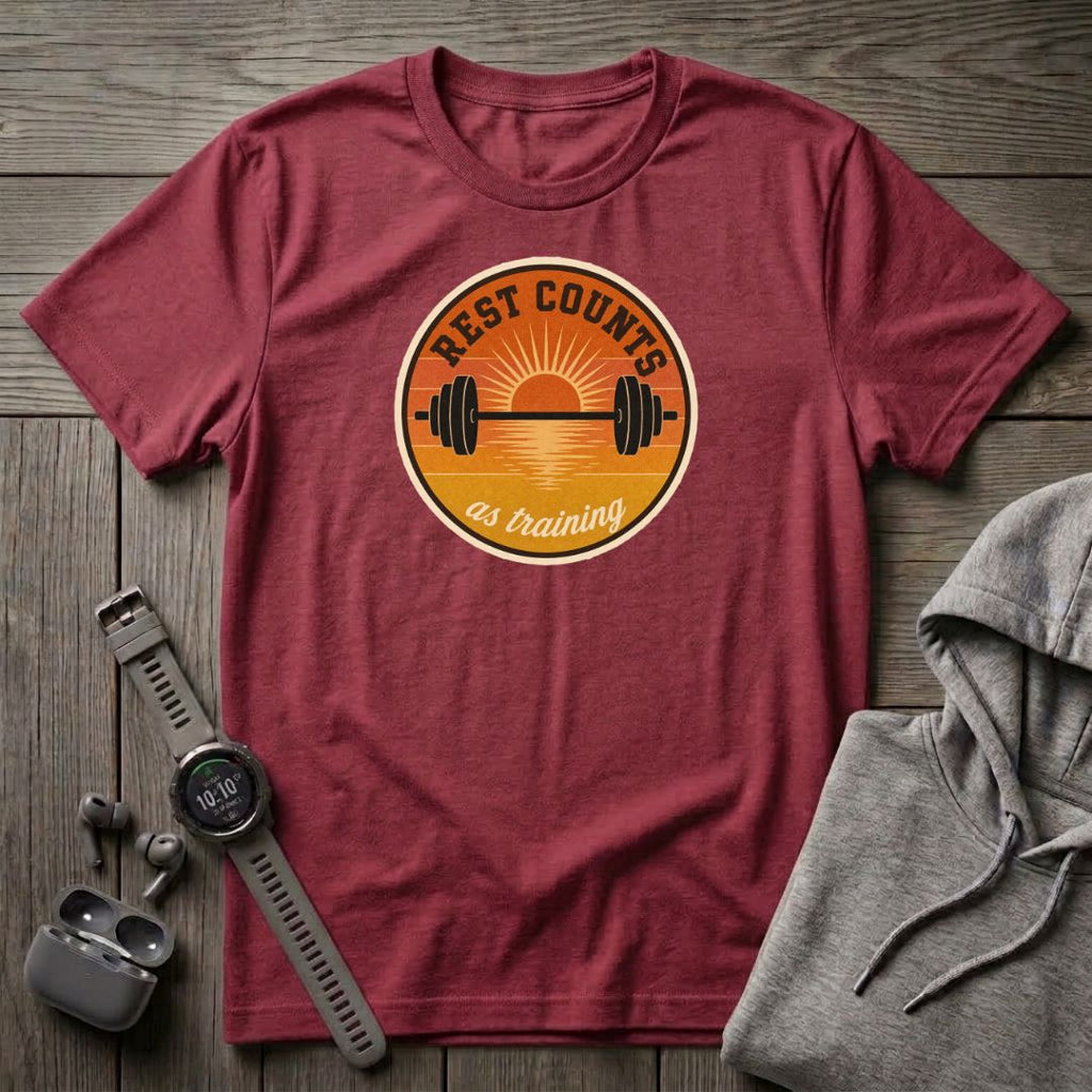rest Counts as Training T-Shirt