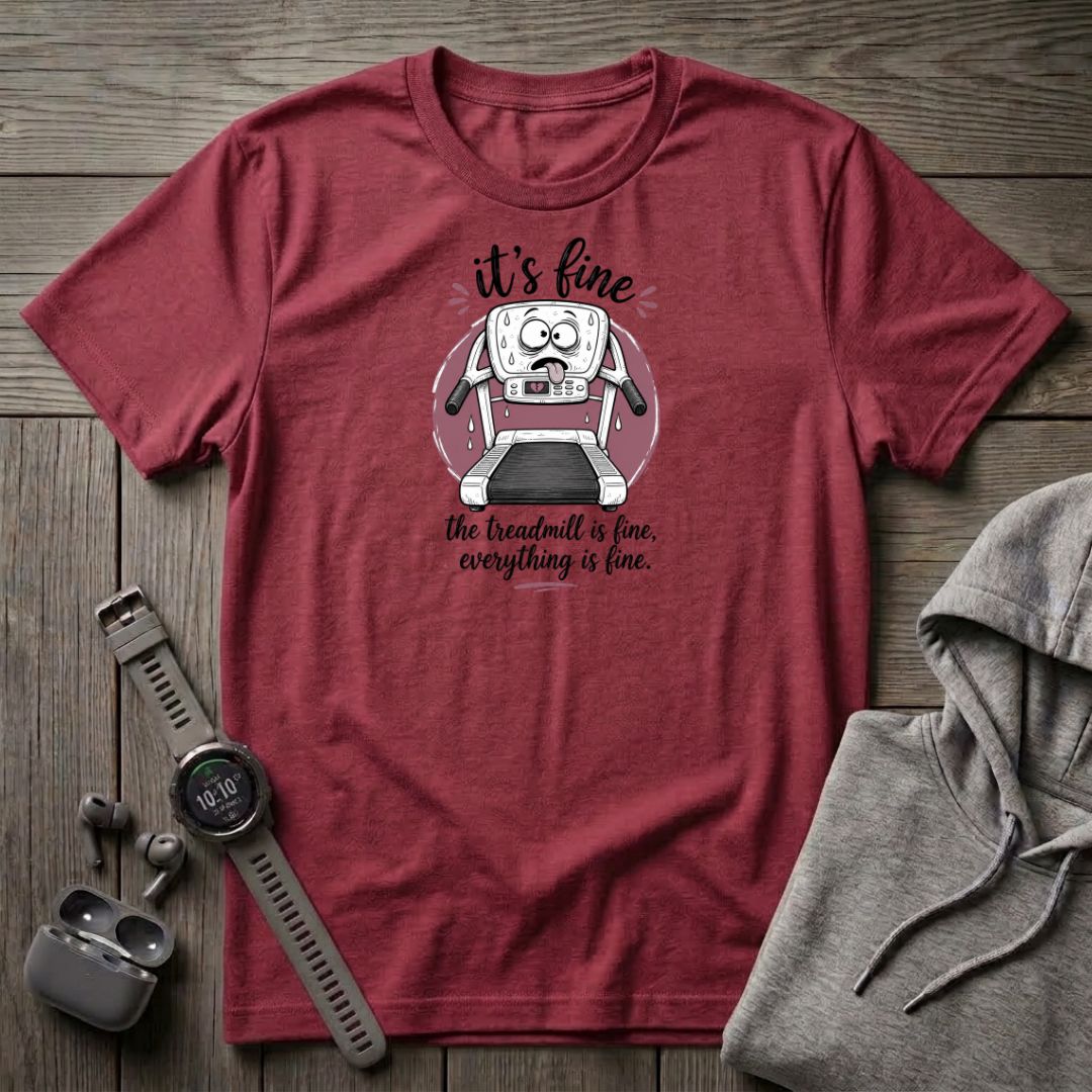 It's Fine, The Treadmill is Fine T-Shirt