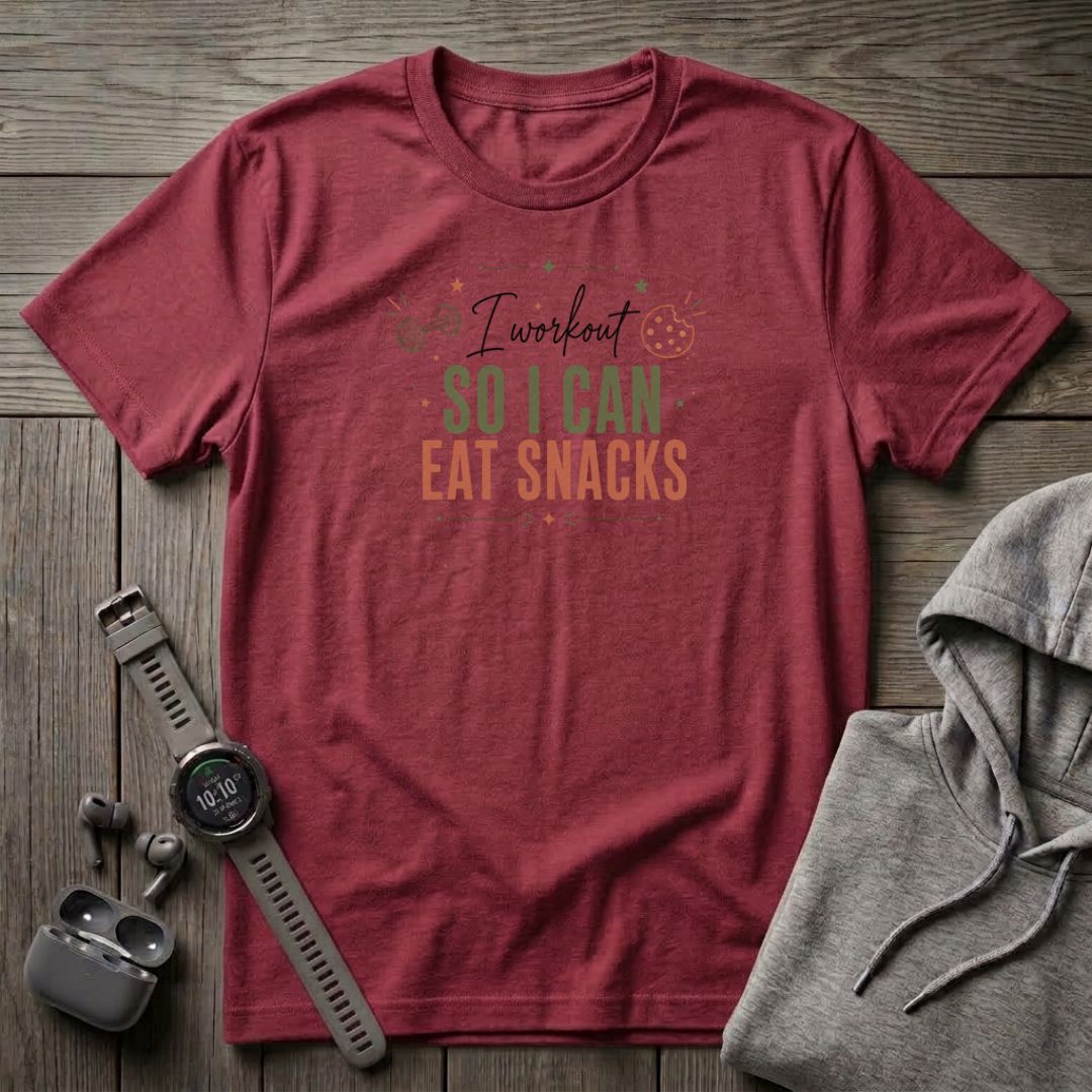 I Workout So I Can Eat Snacks T-Shirt