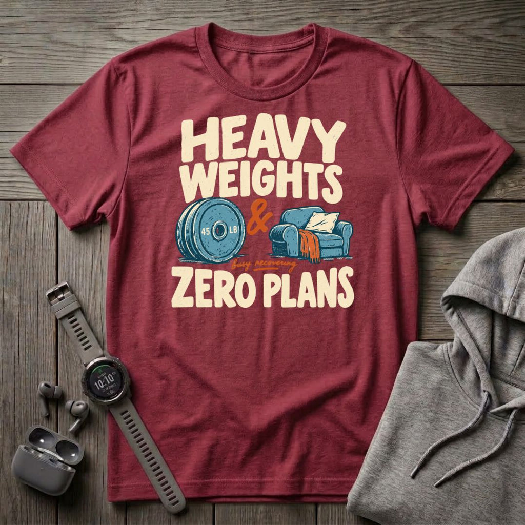 Heavy Weights and Zero Plans T-Shirt