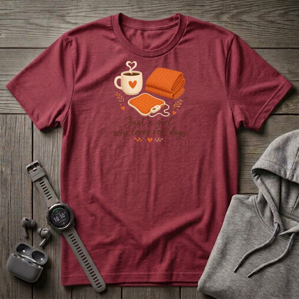 Just a Girl Who Loves Rest Days T-Shirt