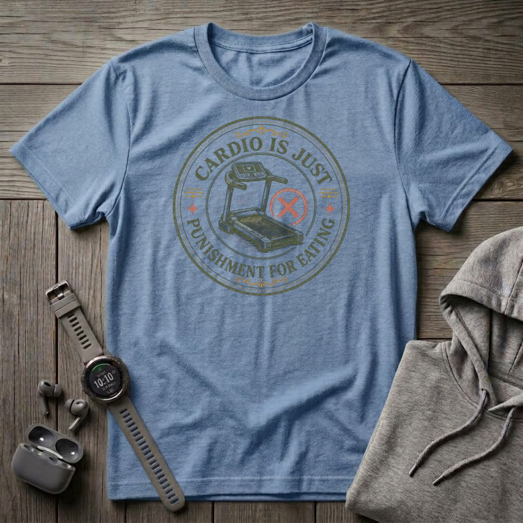 Cardio is Just Punishment for Eating T-Shirt