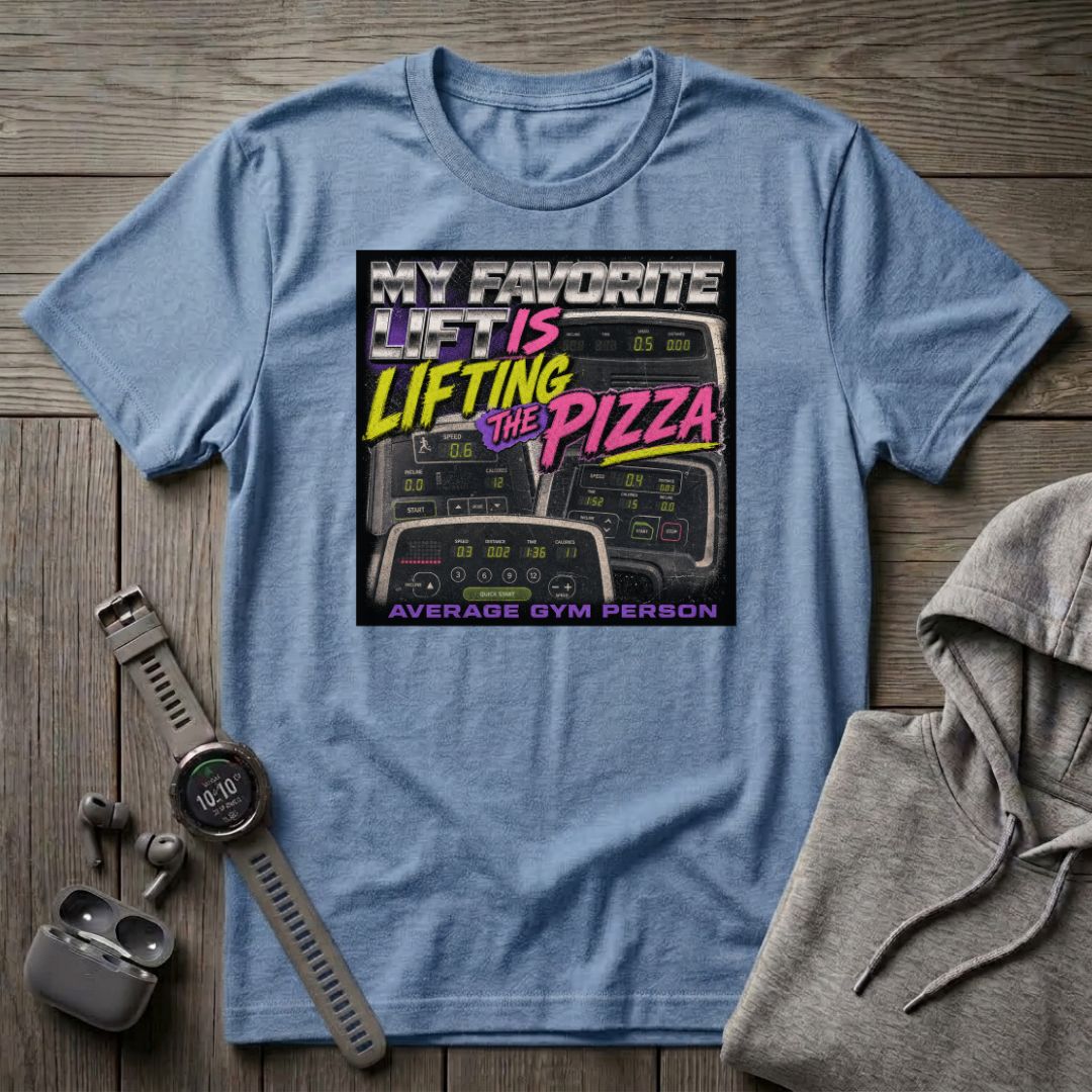 Lifting the Pizza T-Shirt