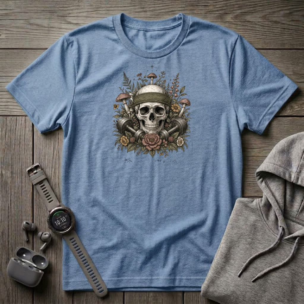 Skull and Mushroms T-Shirt