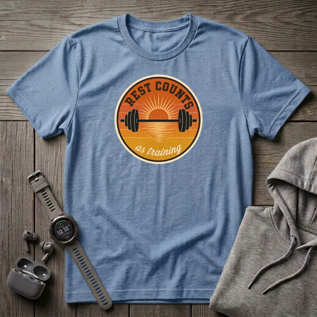 rest Counts as Training T-Shirt
