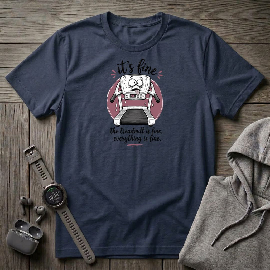 It's Fine, The Treadmill is Fine T-Shirt