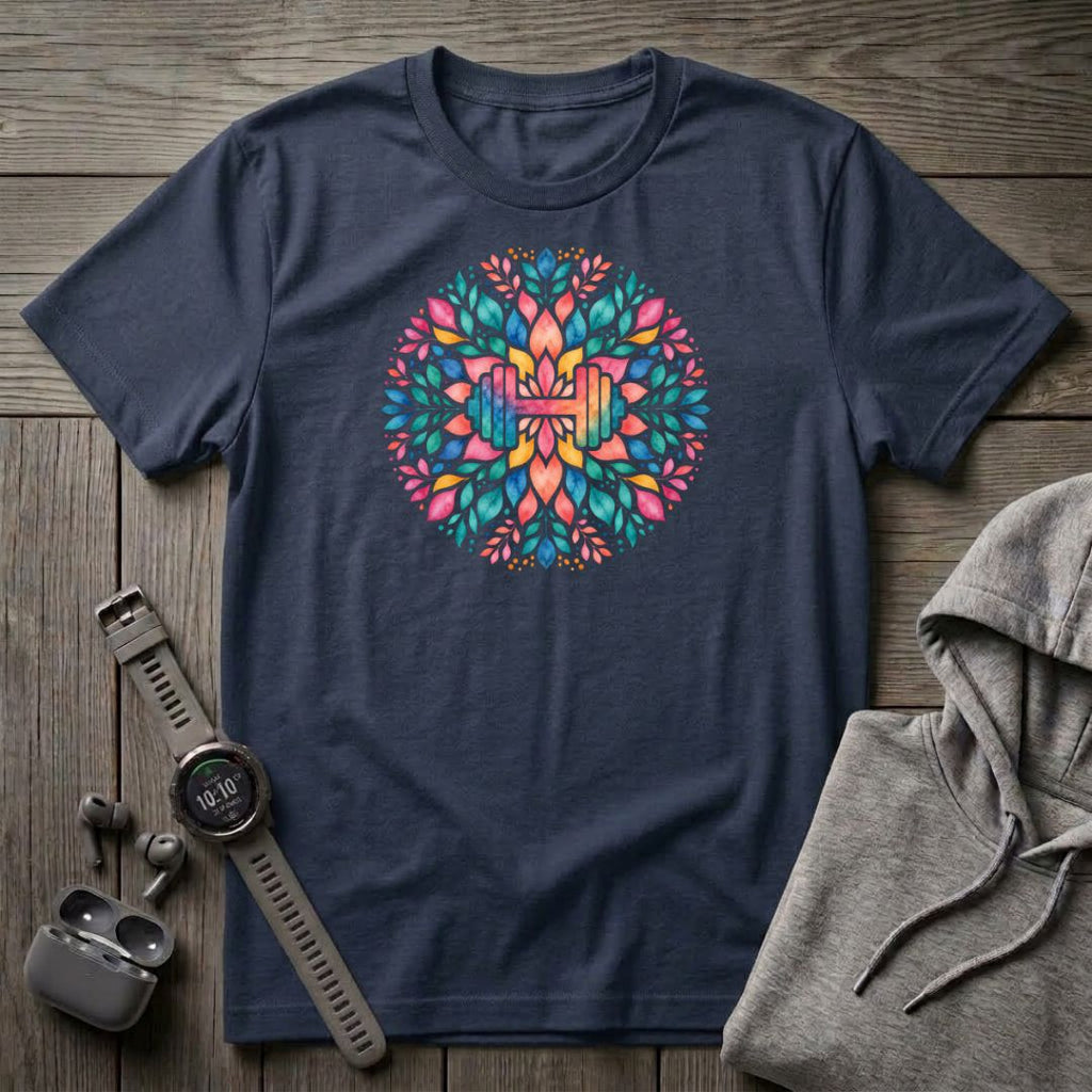 Barbell Art T-Shirt