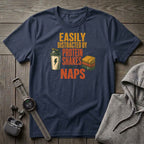 Easily Distracted by Protein Shakes T-Shirt