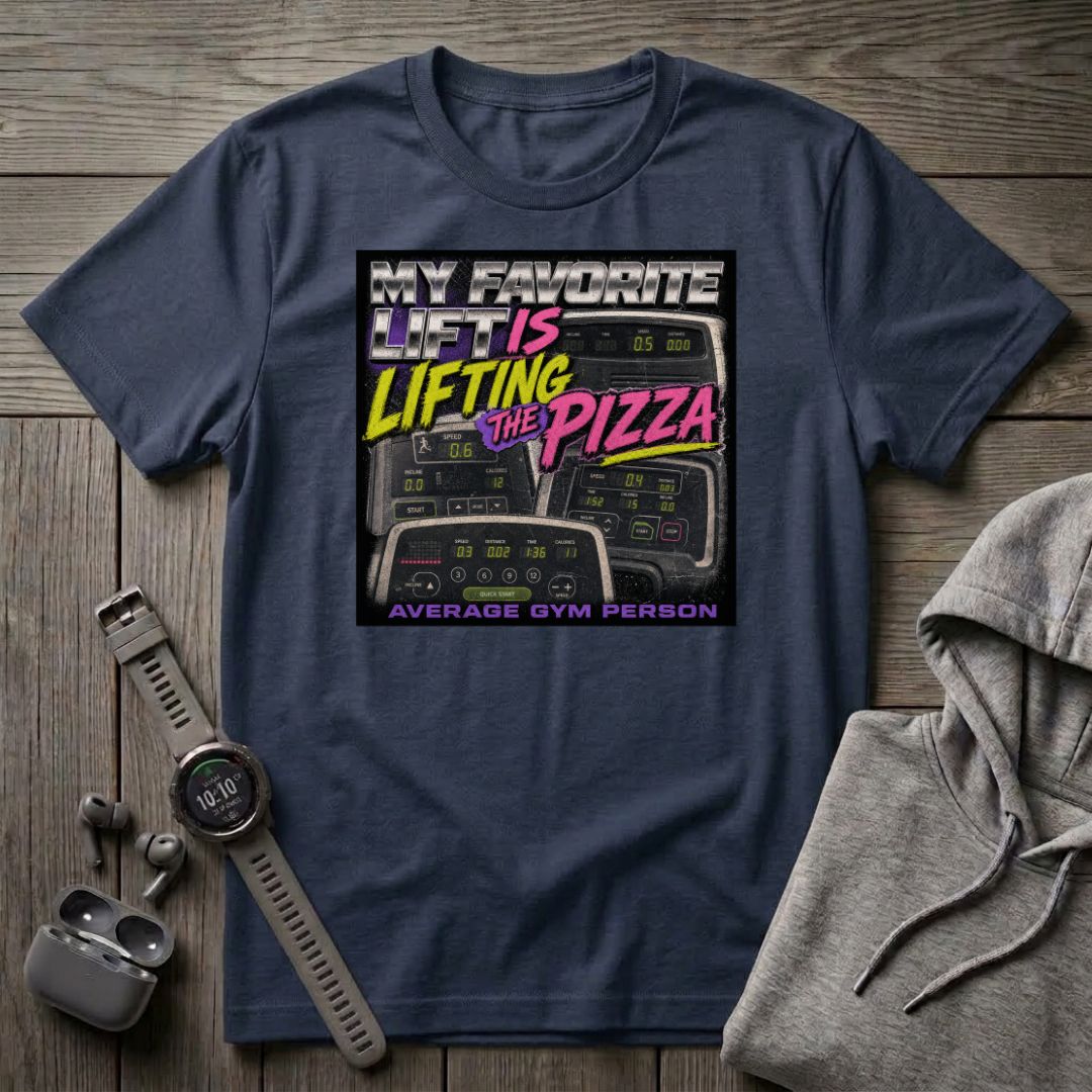 Lifting the Pizza T-Shirt