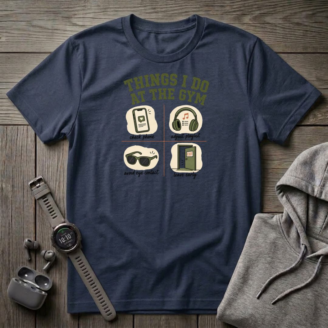 Things I Do at the Gym T-Shirt