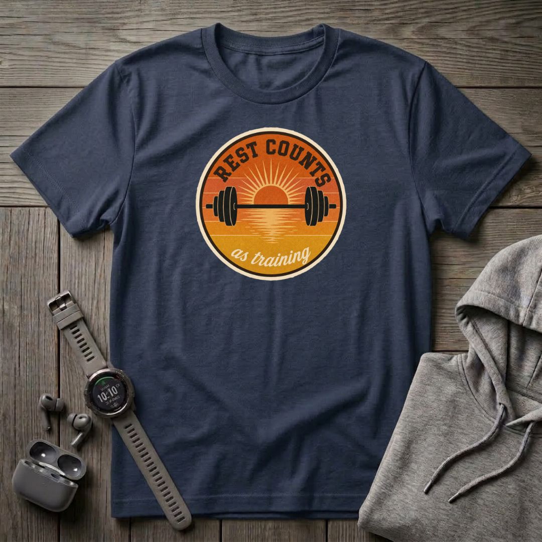 rest Counts as Training T-Shirt