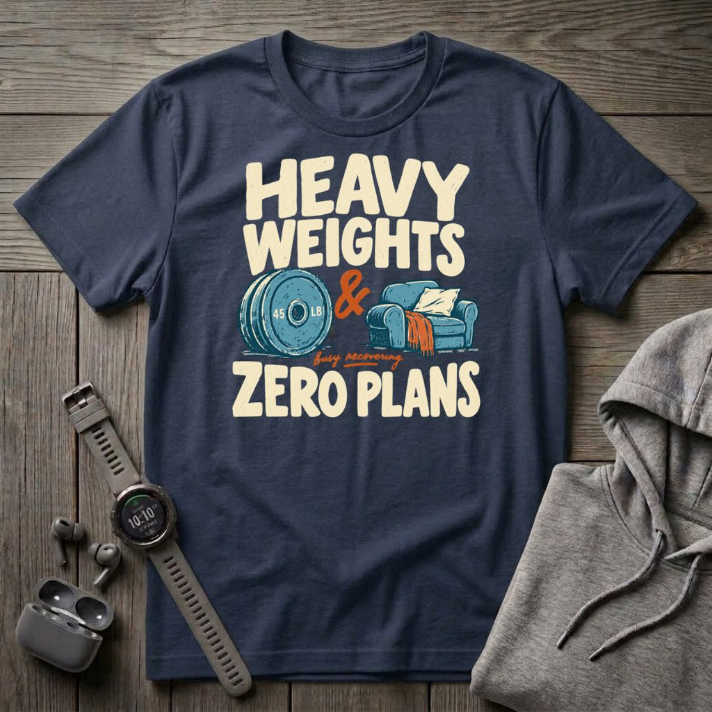 Heavy Weights and Zero Plans T-Shirt