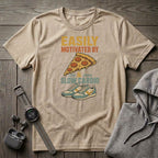 Easily Motivated by Pizza T-Shirt