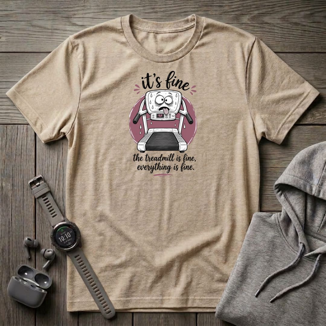 It's Fine, The Treadmill is Fine T-Shirt