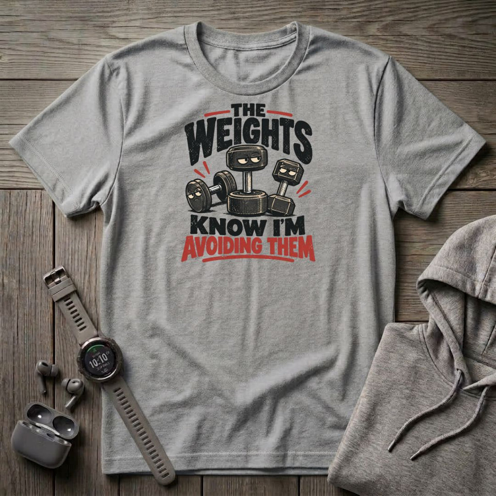 Avoiding Weights T-Shirt