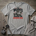 Avoiding Weights T-Shirt