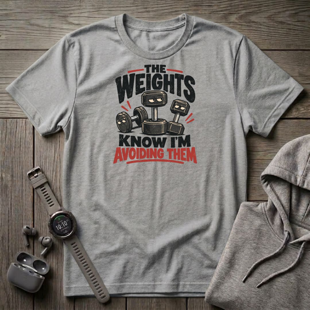 Avoiding Weights T-Shirt