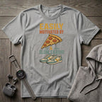 Easily Motivated by Pizza T-Shirt