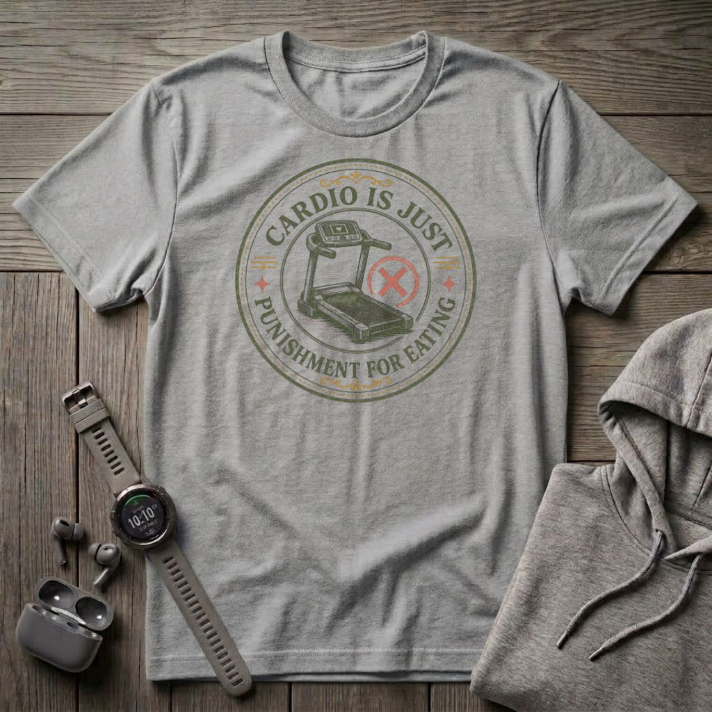 Cardio is Just Punishment for Eating T-Shirt