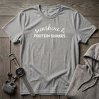 Sunshine & Protein Shakes T-Shirt