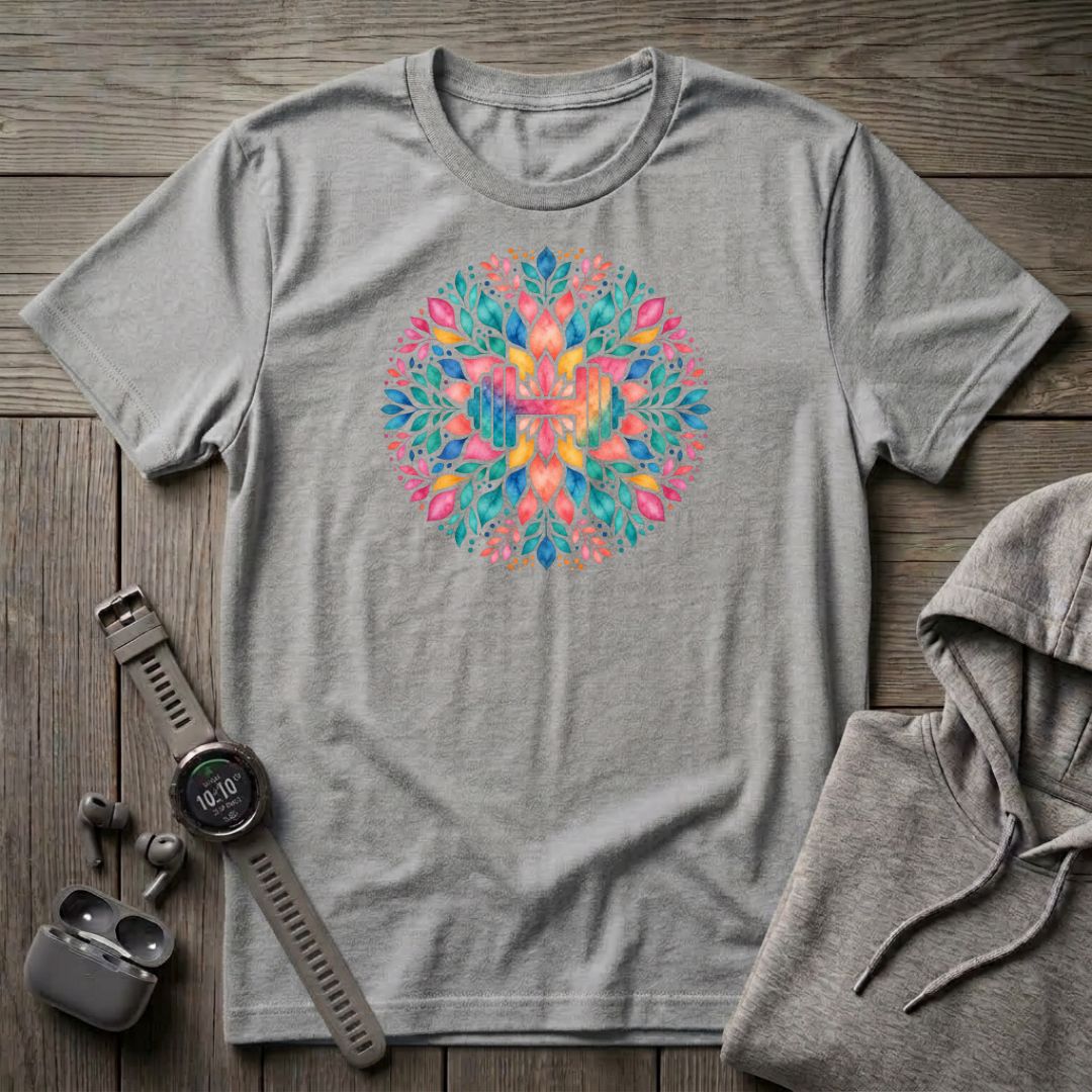 Barbell Art T-Shirt