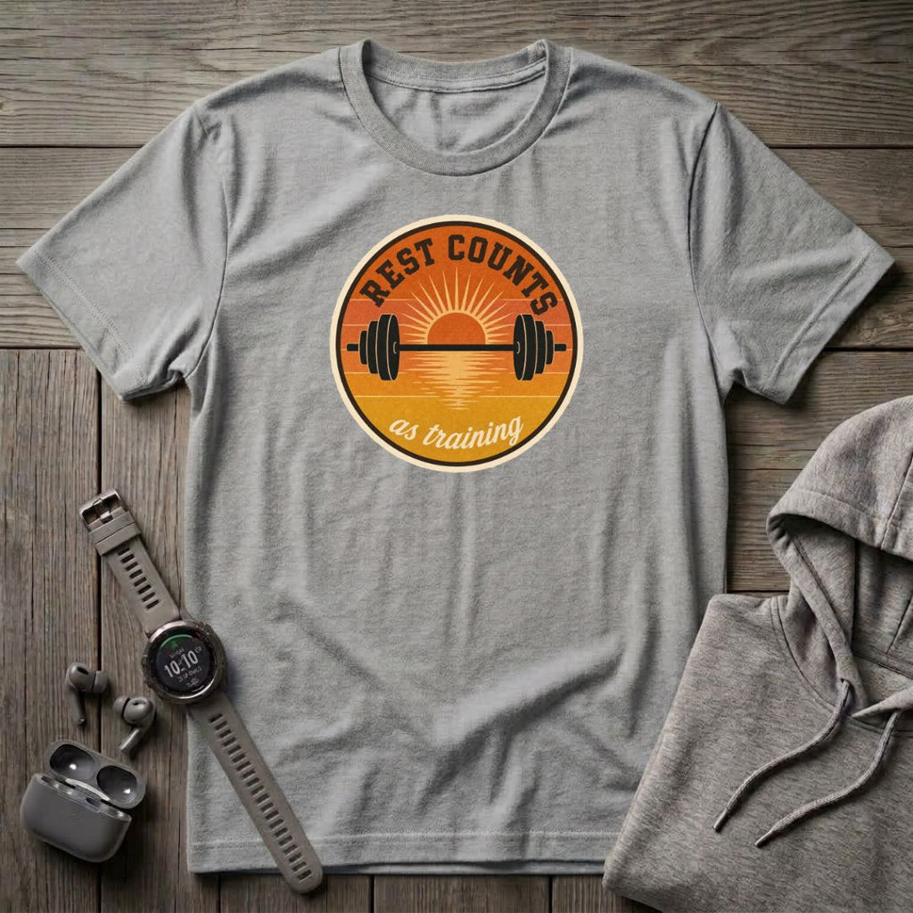 rest Counts as Training T-Shirt