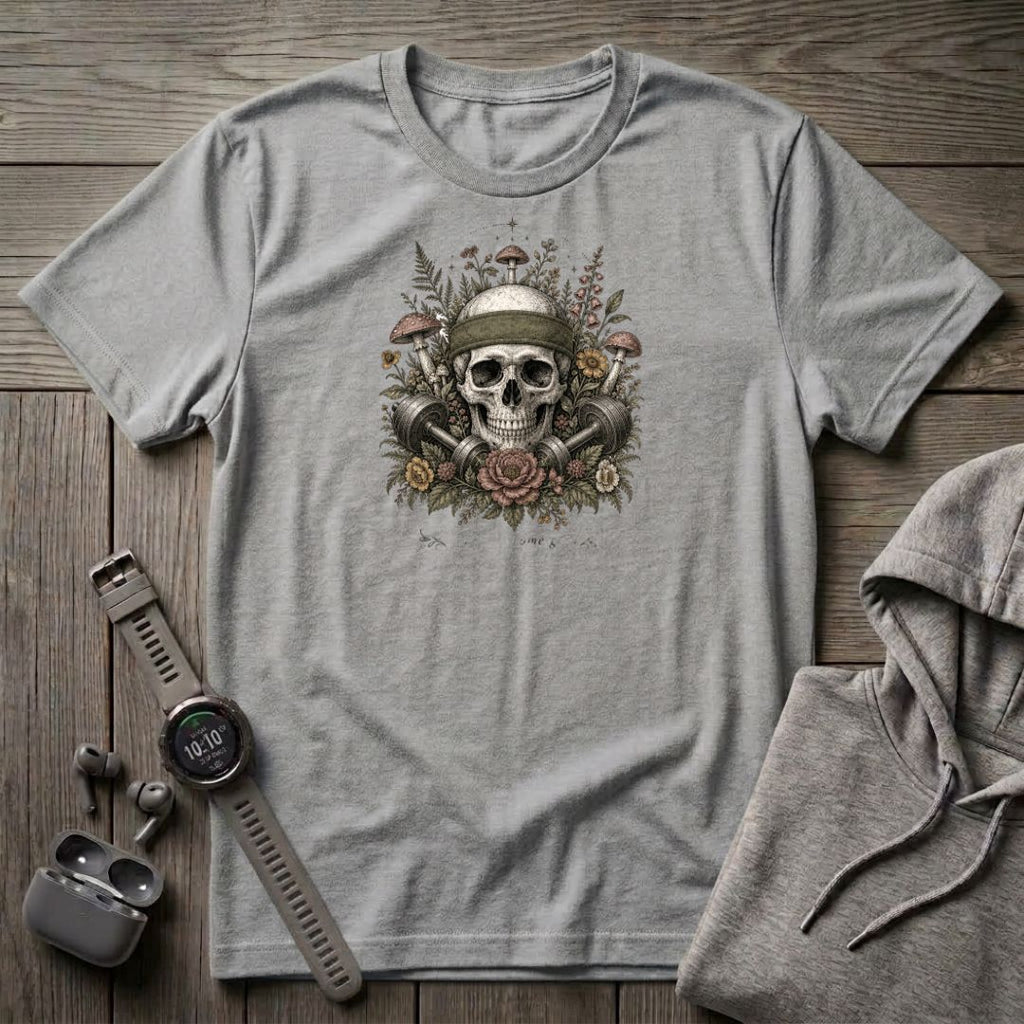Skull and Mushroms T-Shirt