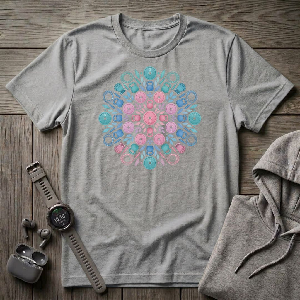 Gym Equipment Art T-Shirt