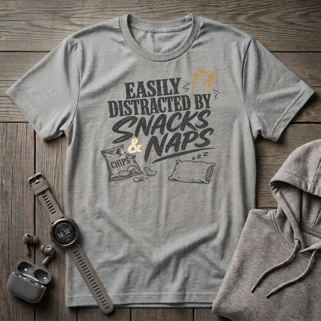 Easily Distracted by Snacks T-Shirt