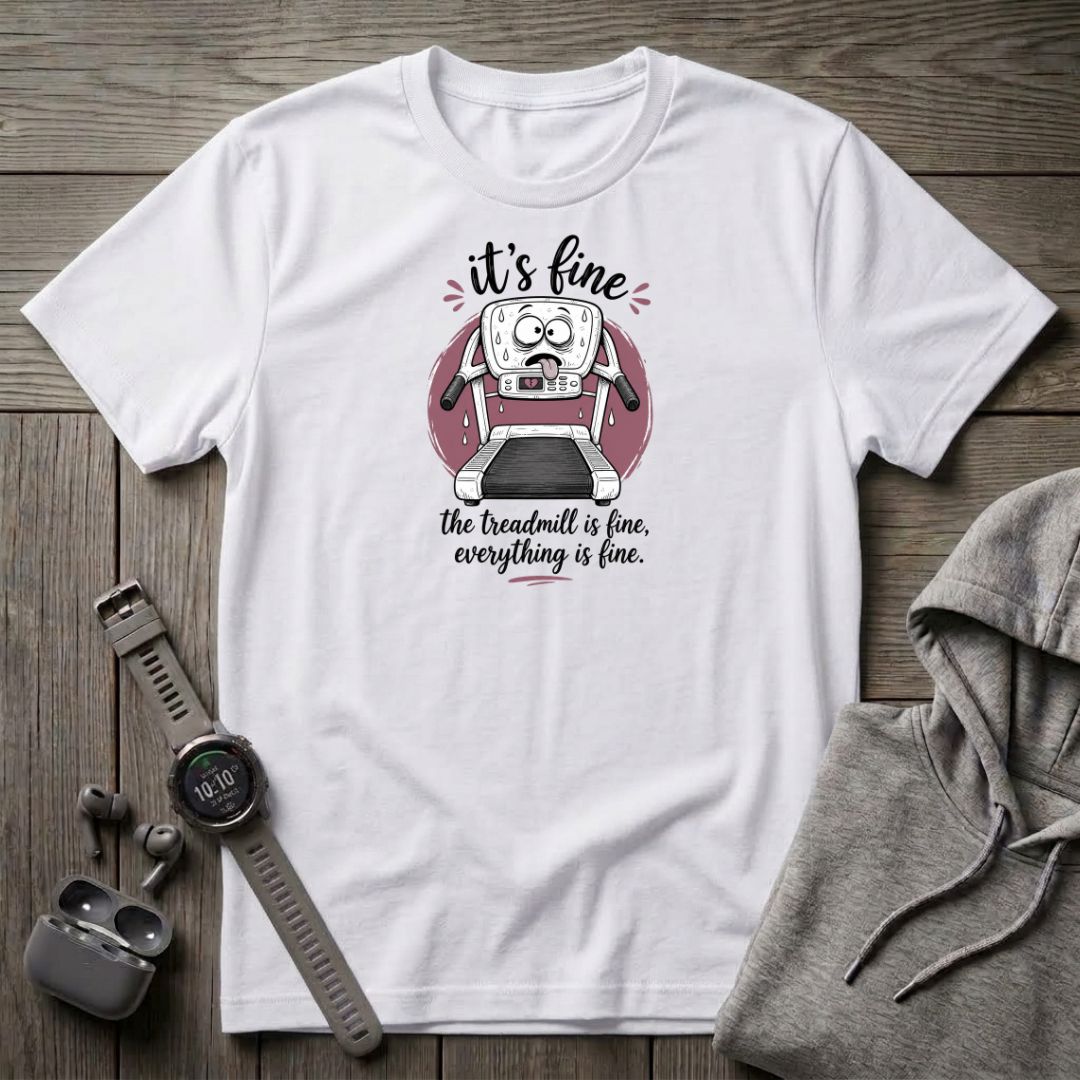It's Fine, The Treadmill is Fine T-Shirt