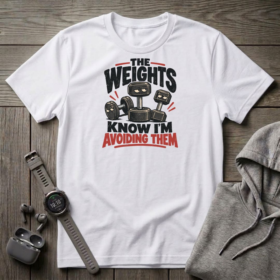 Avoiding Weights T-Shirt