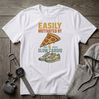 Easily Motivated by Pizza T-Shirt