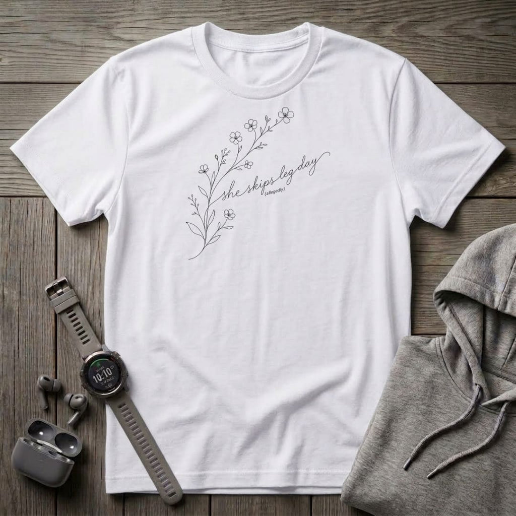 She Skip Leg Day T-Shirt