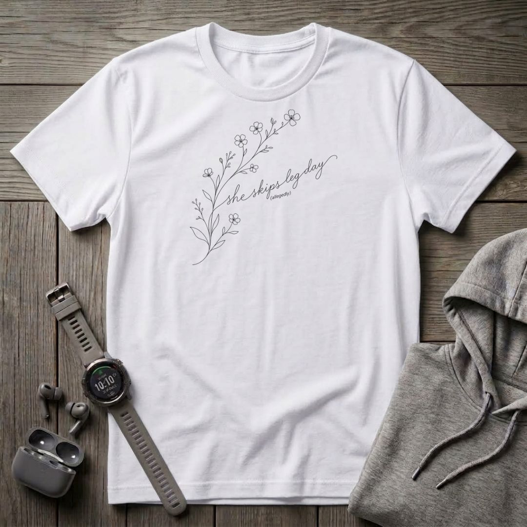 She Skip Leg Day T-Shirt
