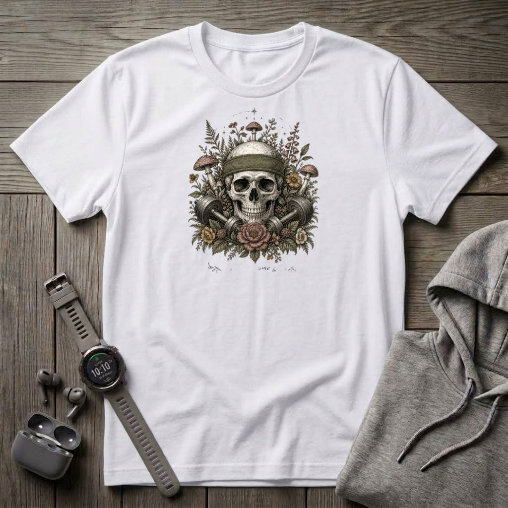 Skull and Mushroms T-Shirt