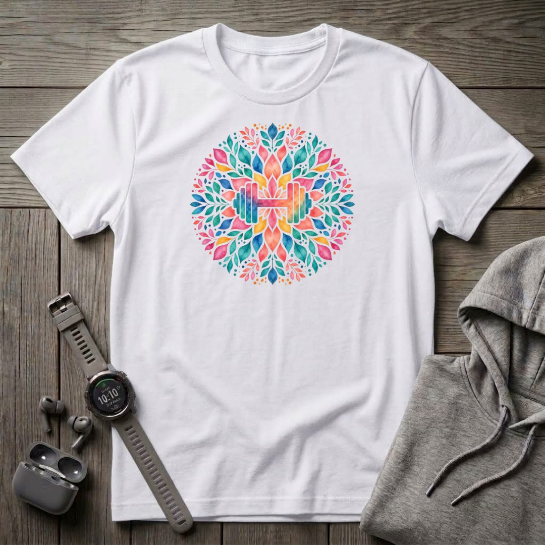 Barbell Art T-Shirt